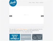 Tablet Screenshot of chank.com